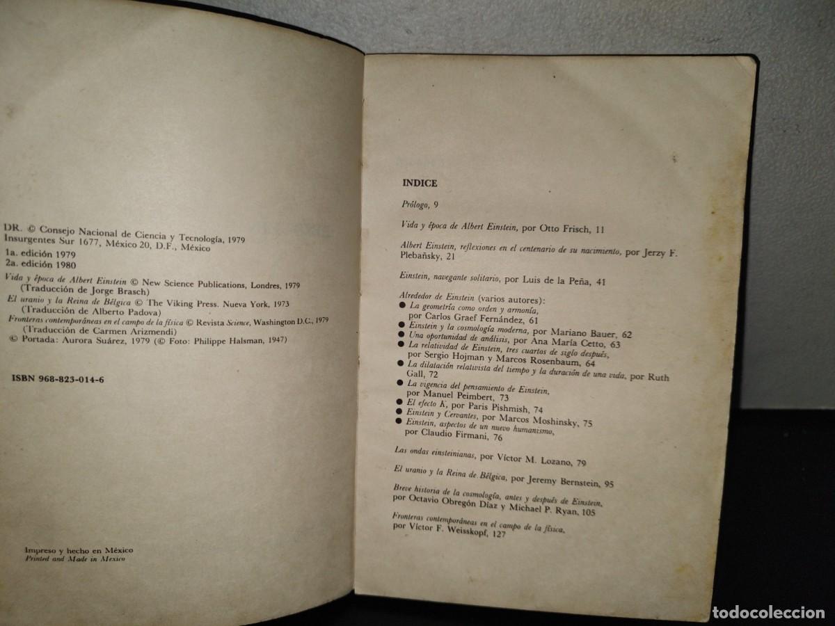 Libros de segunda mano: 106- EINSTEIN - EDITORIAL CIENCIA Y DESARROLLO - 1980 - Foto 10