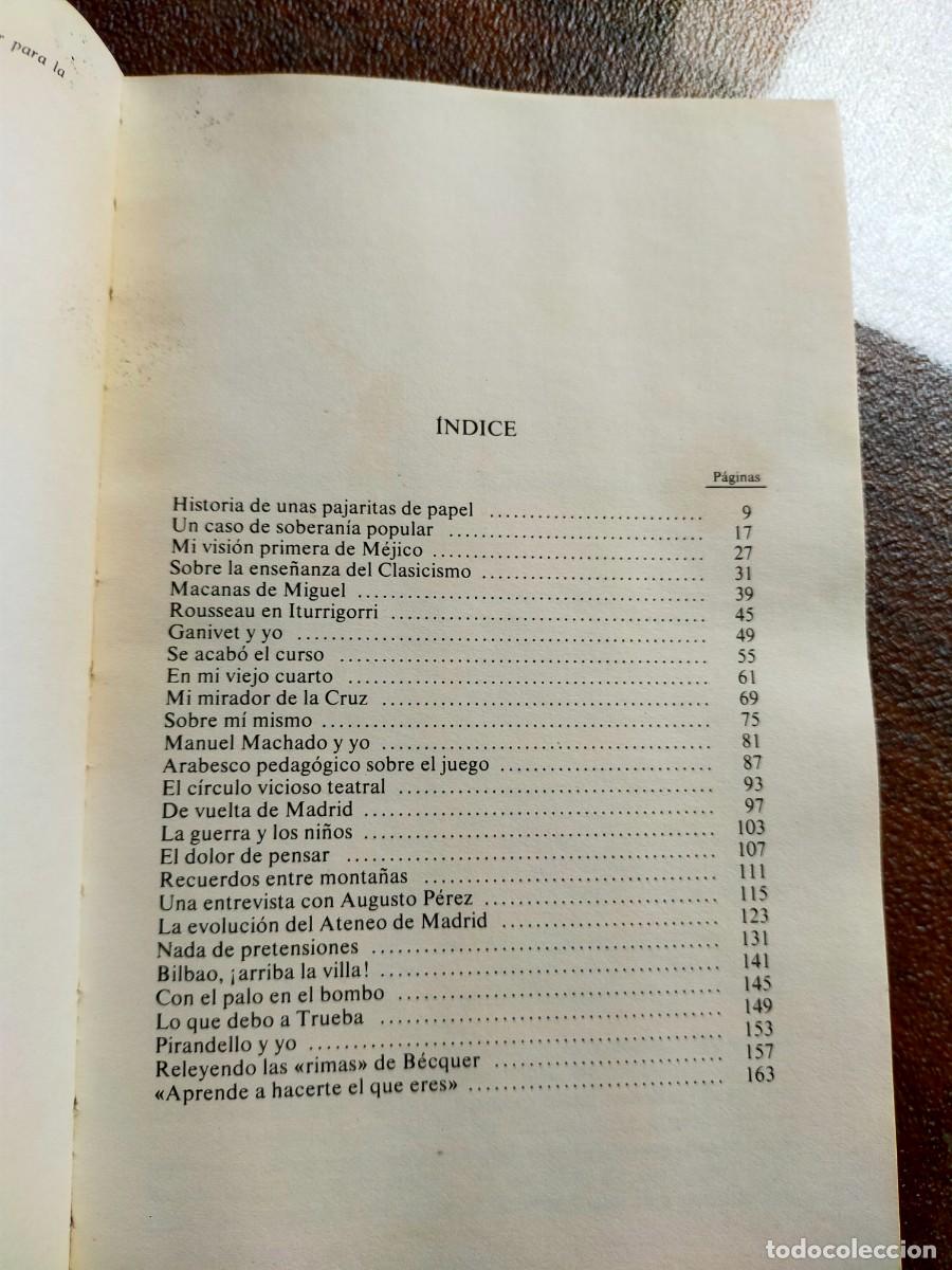 Libros de segunda mano: Miguel de Unamuno, De mi vida - Foto 3