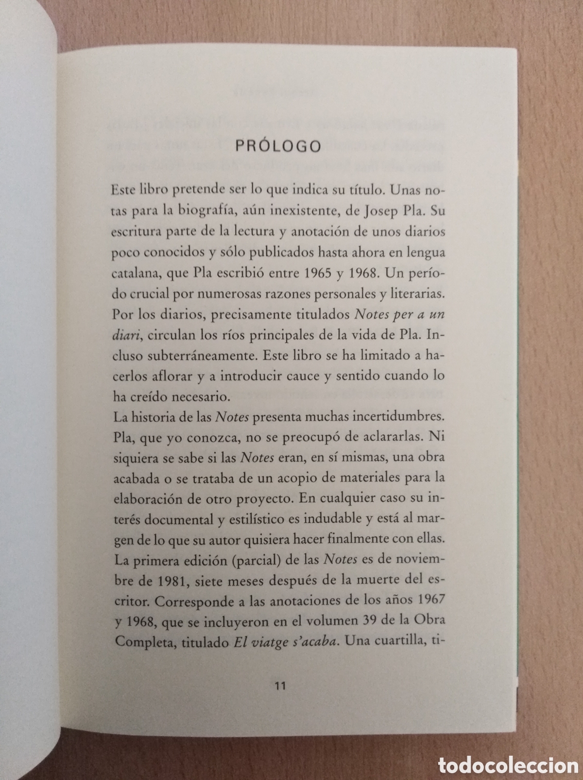 Libros de segunda mano: JOSEP PLA. Arcadi Espada. Ediciones Omega - Foto 13