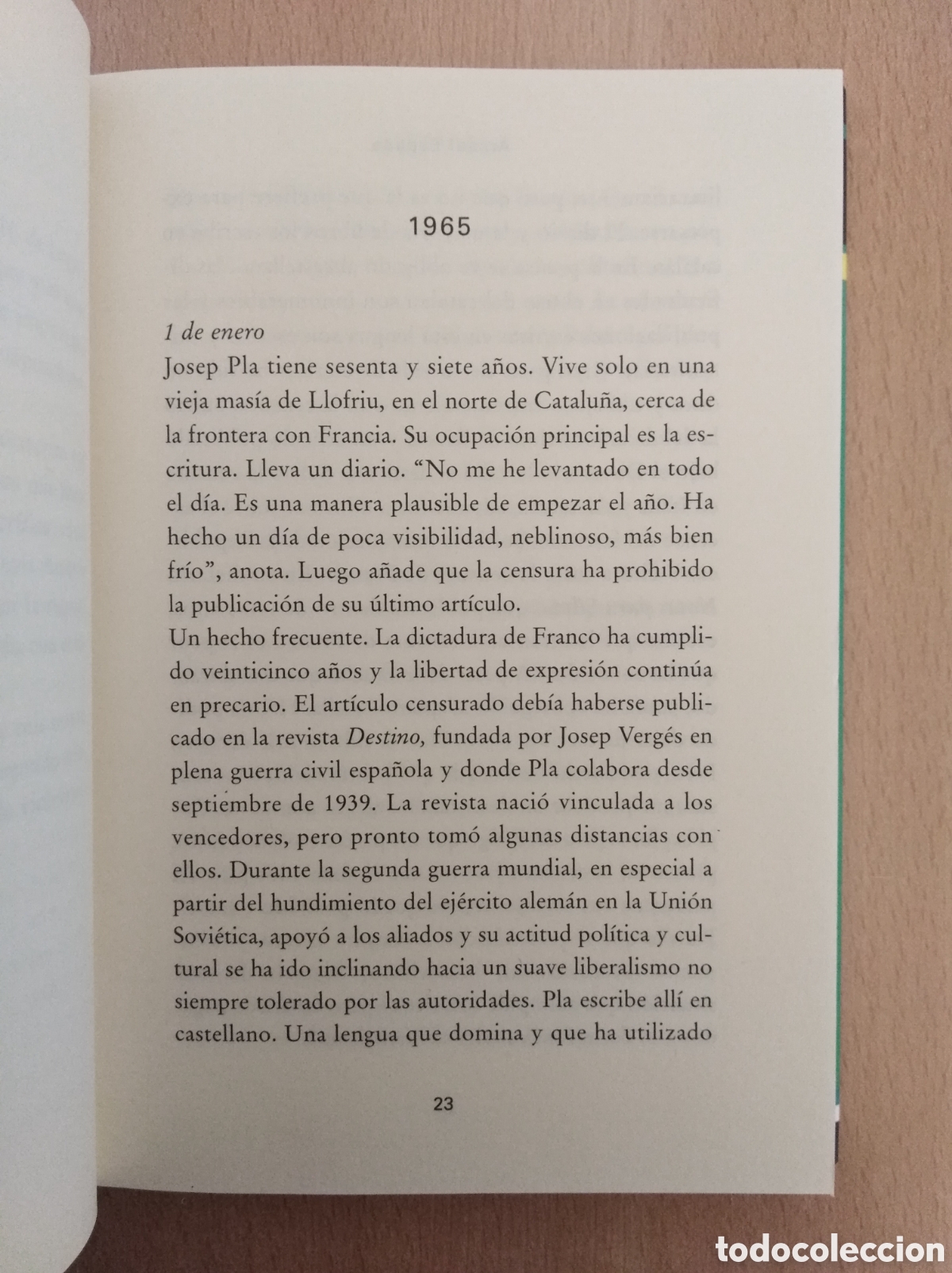 Libros de segunda mano: JOSEP PLA. Arcadi Espada. Ediciones Omega - Foto 15