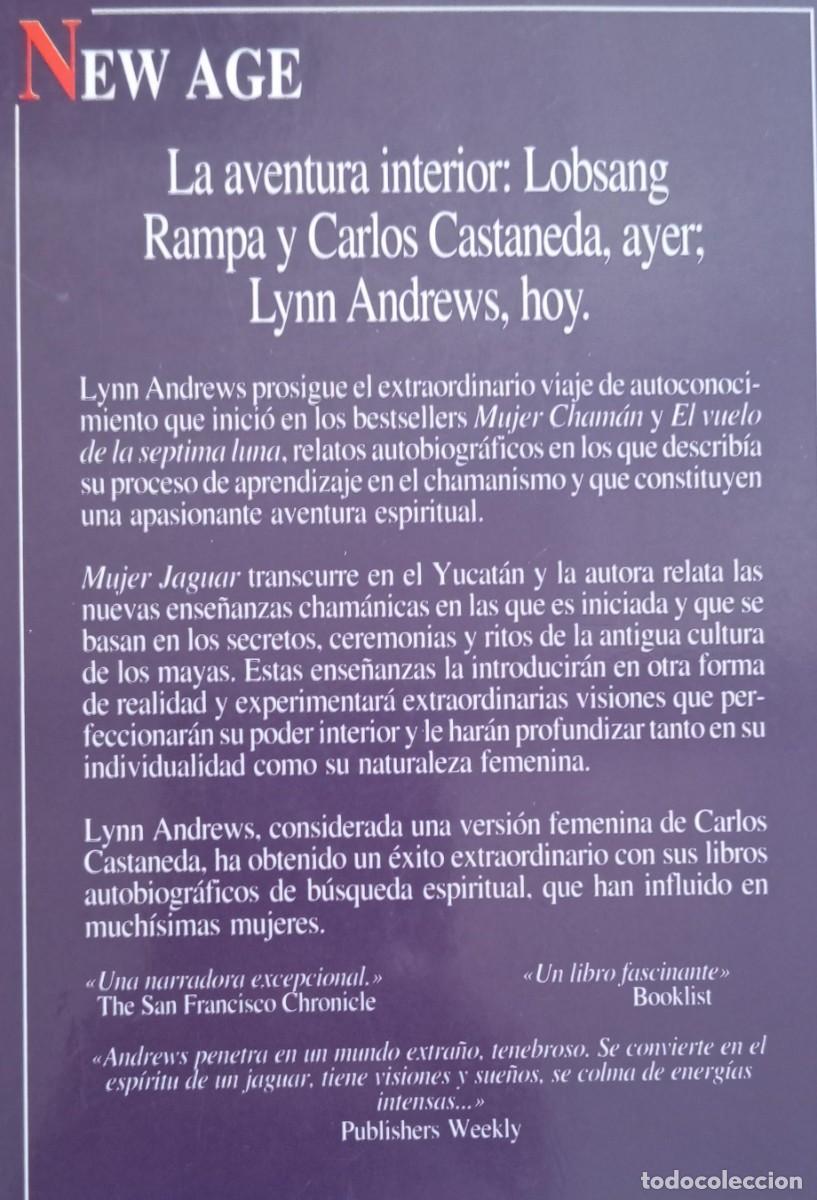 Libros de segunda mano: MUJER JAGUAR - LYNN ANDREWS - Foto 2