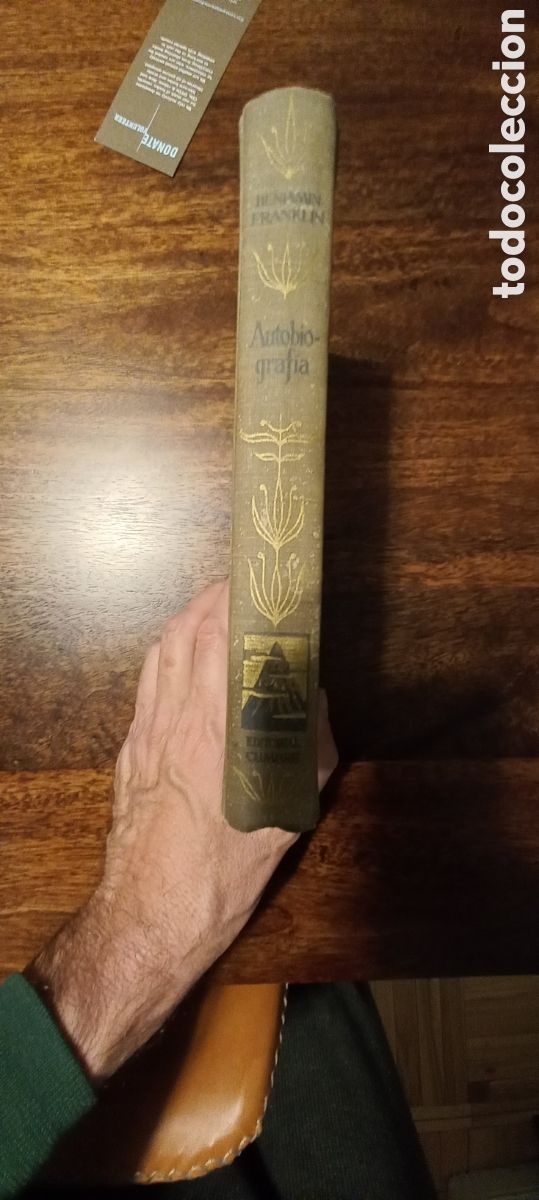 Libros de segunda mano: Autobiograf&iacute;a de Benjamin Franklin - Foto 1