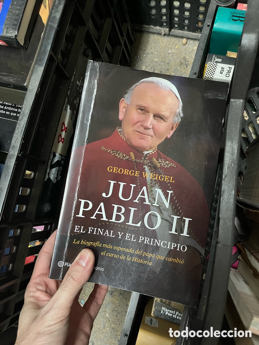 Libri di seconda mano: Caja88 GEORGE WEIGEL JUAN PABLO II EL FINAL Y EL PRINCIPIO La biograf&iacute;a