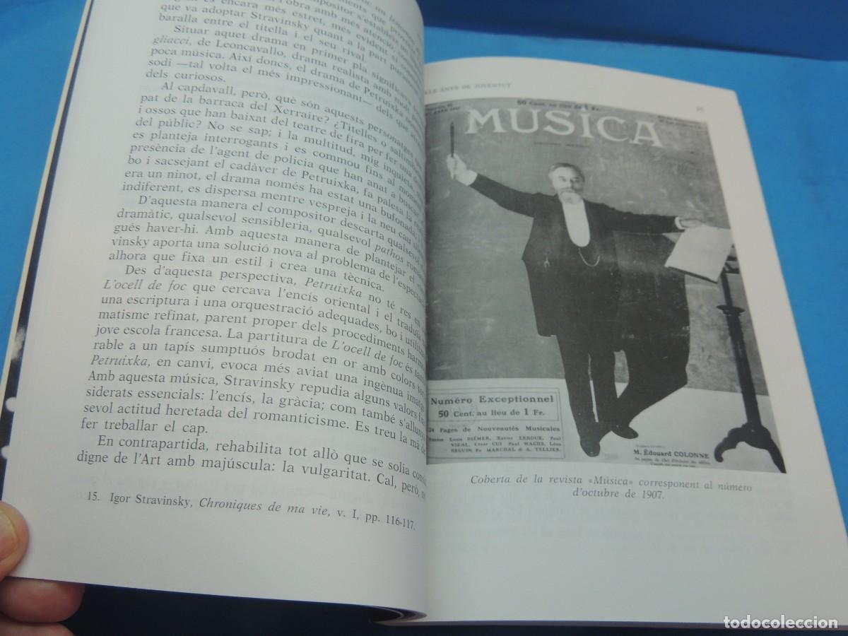 Libros de segunda mano: IGOR STRAVINSKY.- ROBERT SIOHAN. EDICIONS 62.TEXT. CATAL&Agrave; - Foto 6