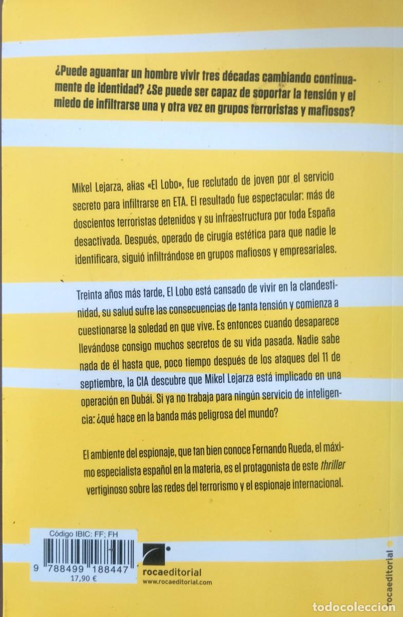 Libros de segunda mano: Fernando Rueda-El regreso de El Lobo.Roca.2016 - Foto 2
