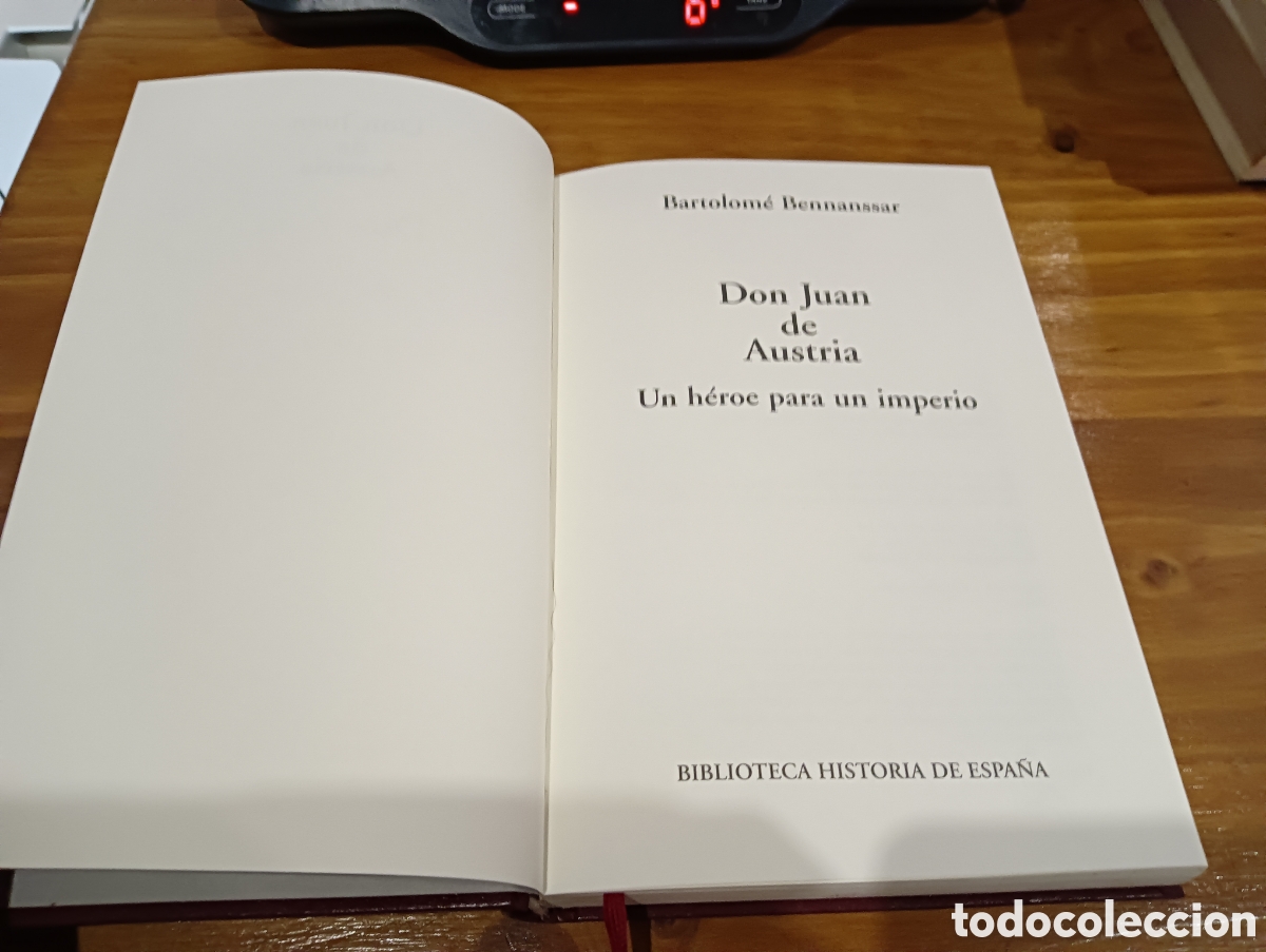 Libros de segunda mano: Don Juan de Austria. Bartolom&eacute; Bennassar - Foto 2