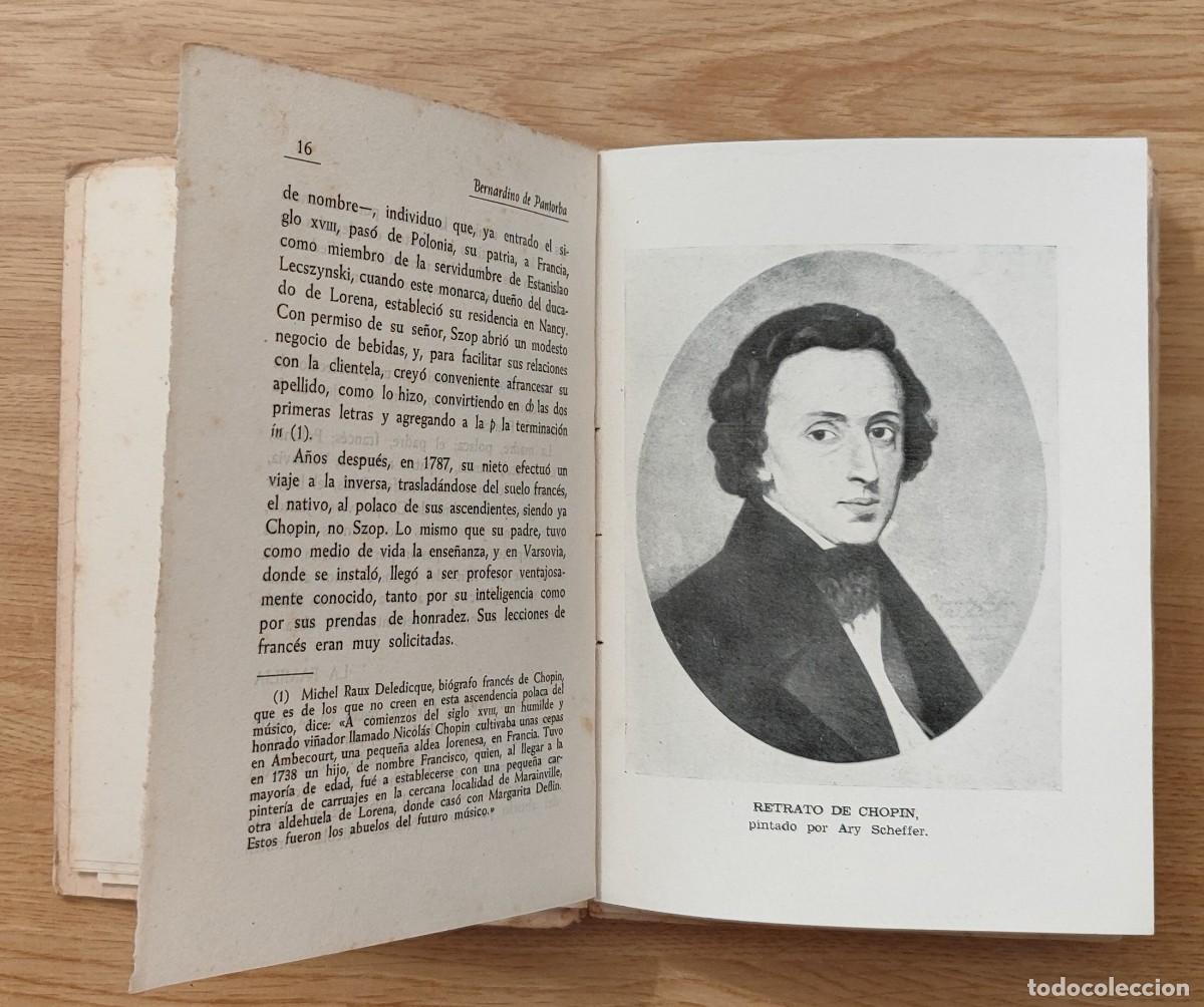 Libros de segunda mano: BERNARDINO DE PANTORBA .- CHOPIN. - Foto 3