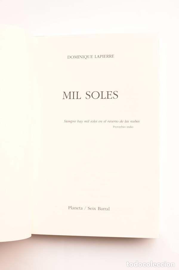 Libros de segunda mano: Mil soles - LAPIERRE, Dominique - Foto 3
