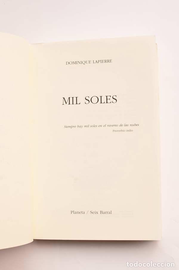 Libros de segunda mano: Mil soles - LAPIERRE, Dominique - Foto 4