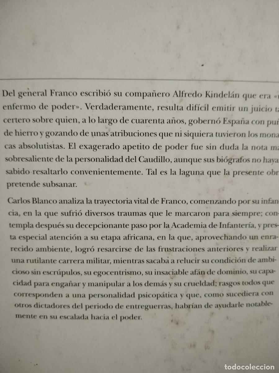 Libros de segunda mano: Franco. La pasi&oacute;n por el poder - Foto 4