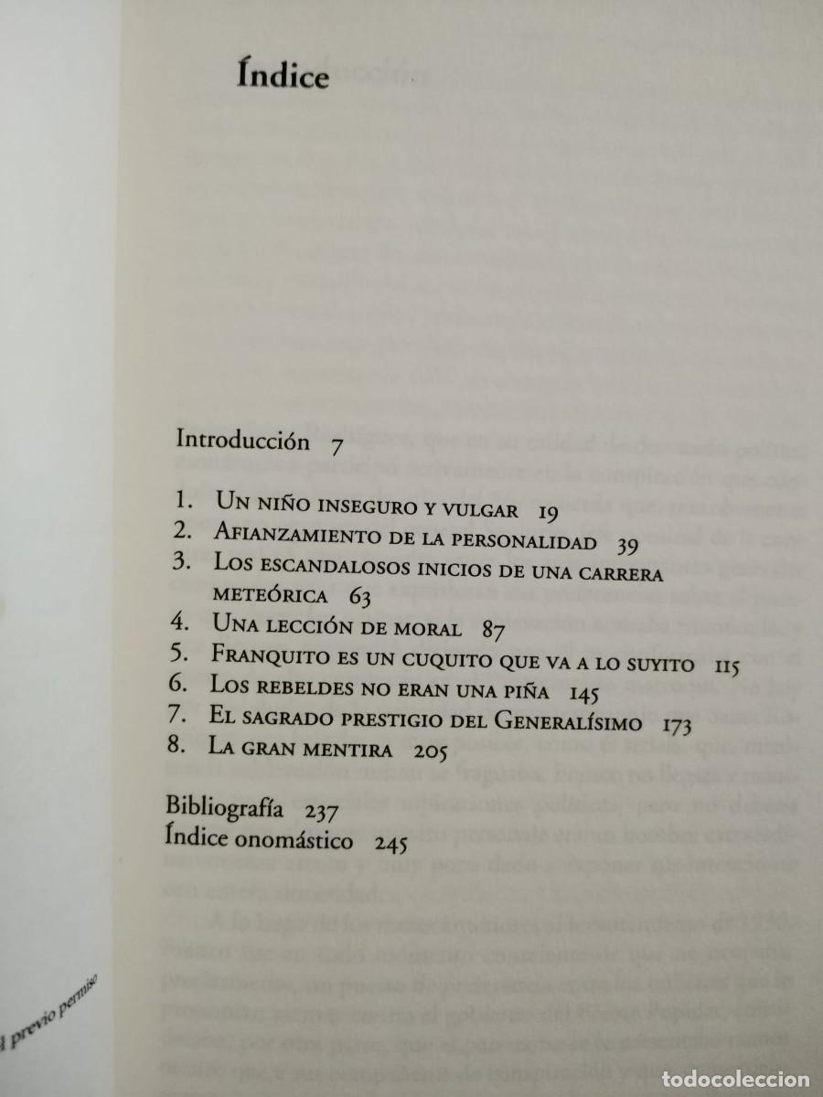 Libros de segunda mano: Franco. La pasi&oacute;n por el poder - Foto 9