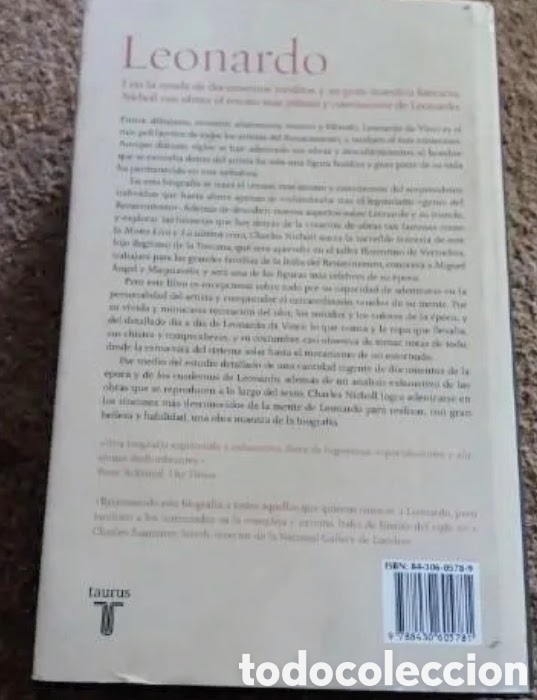 Libros de segunda mano: LEONARDO. El vuelo de la Mente. - Foto 5