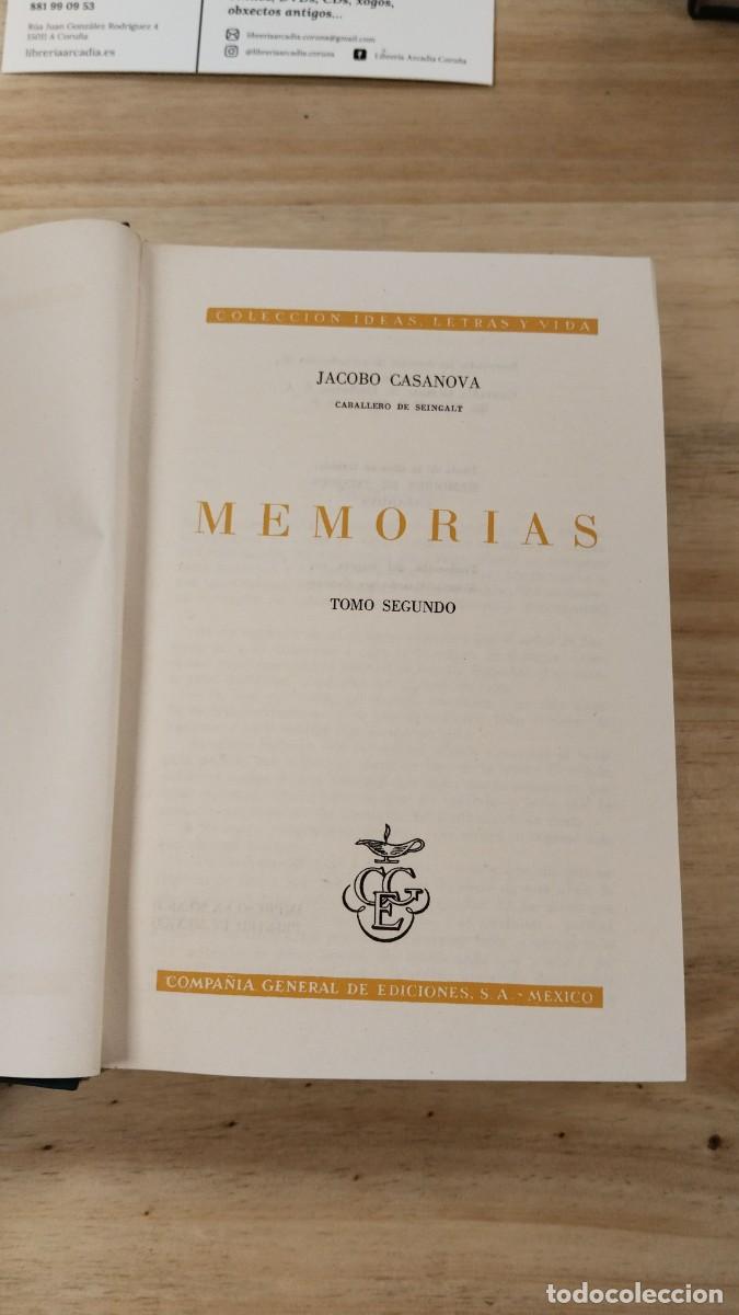 Libros de segunda mano: Memorias - Jacobo Casanova - Foto 9