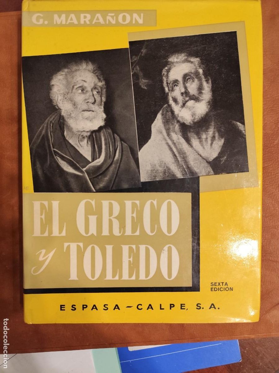 Libros de segunda mano: Gregorio Mara&ntilde;&oacute;n. EL GRECO Y TOLEDO. - Foto 1