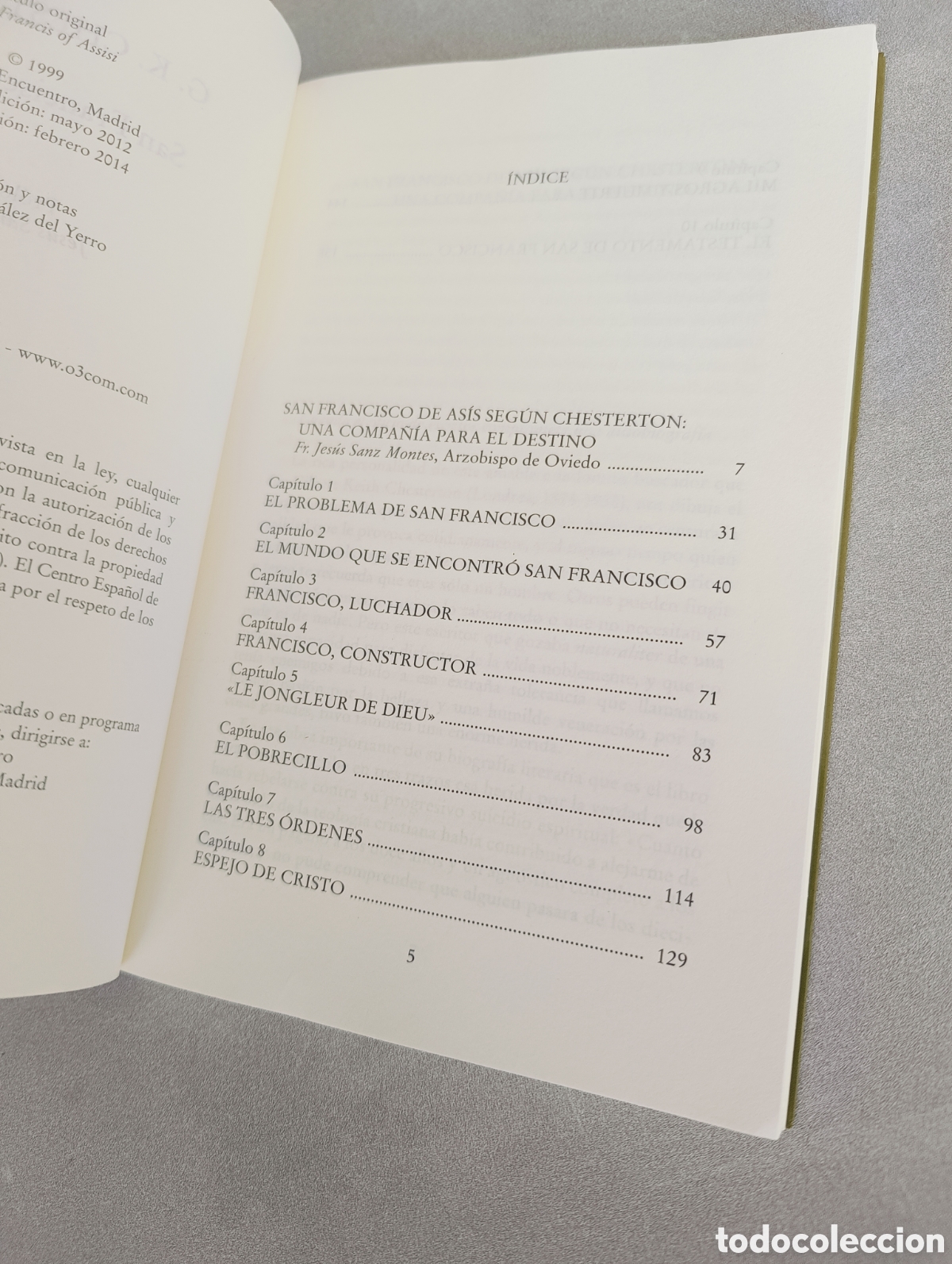 Libros de segunda mano: San Francisco de As&iacute;s. G.K. Chesterton. - Foto 4