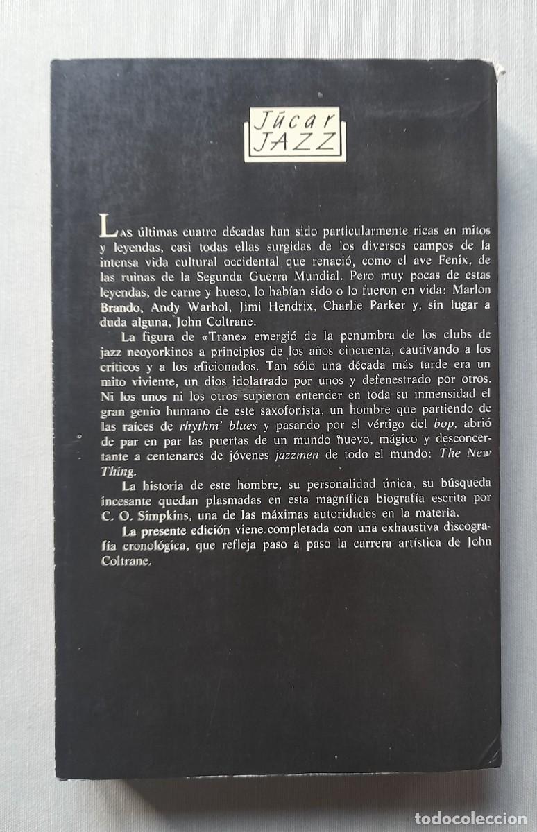 Libros de segunda mano: John Coltrane. C. O. Simpkins - Foto 2