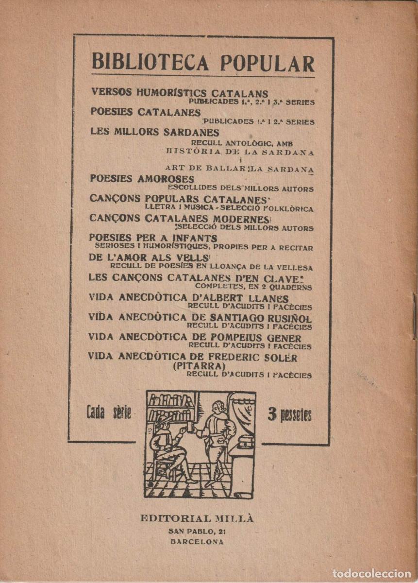 Libros de segunda mano: Vida anecd&ograve;tica de Albert Llanas - Foto 5
