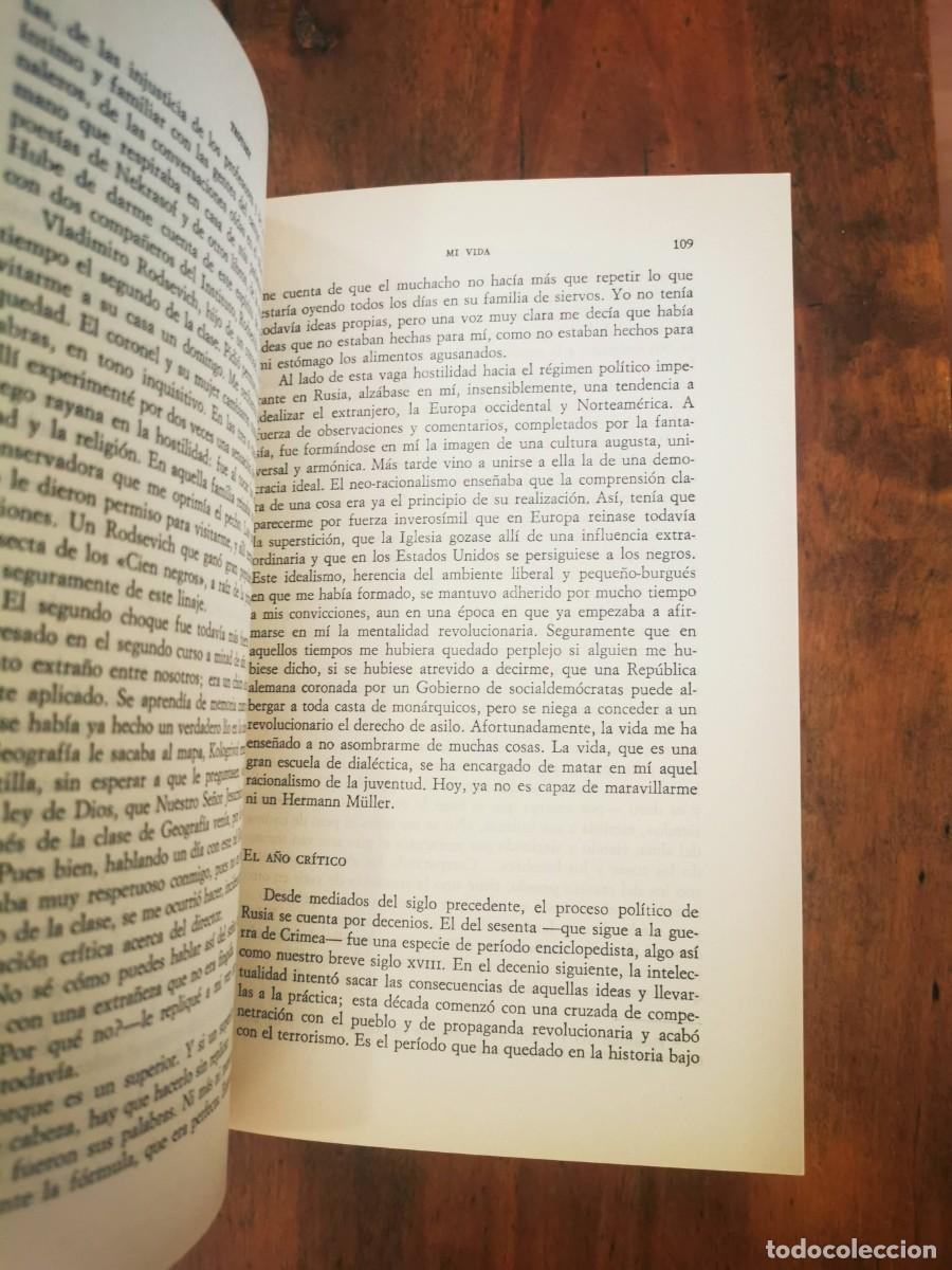 Libros de segunda mano: TROTSKY, Le&oacute;n. Mi vida - Foto 3
