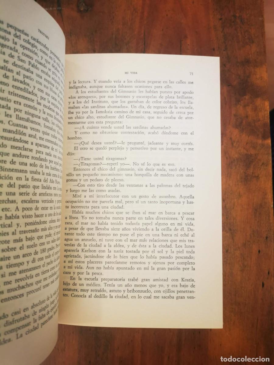Libros de segunda mano: TROTSKY, Le&oacute;n. Mi vida - Foto 4