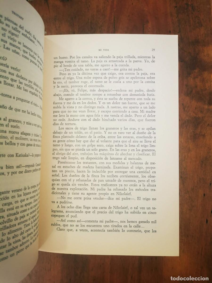 Libros de segunda mano: TROTSKY, Le&oacute;n. Mi vida - Foto 5