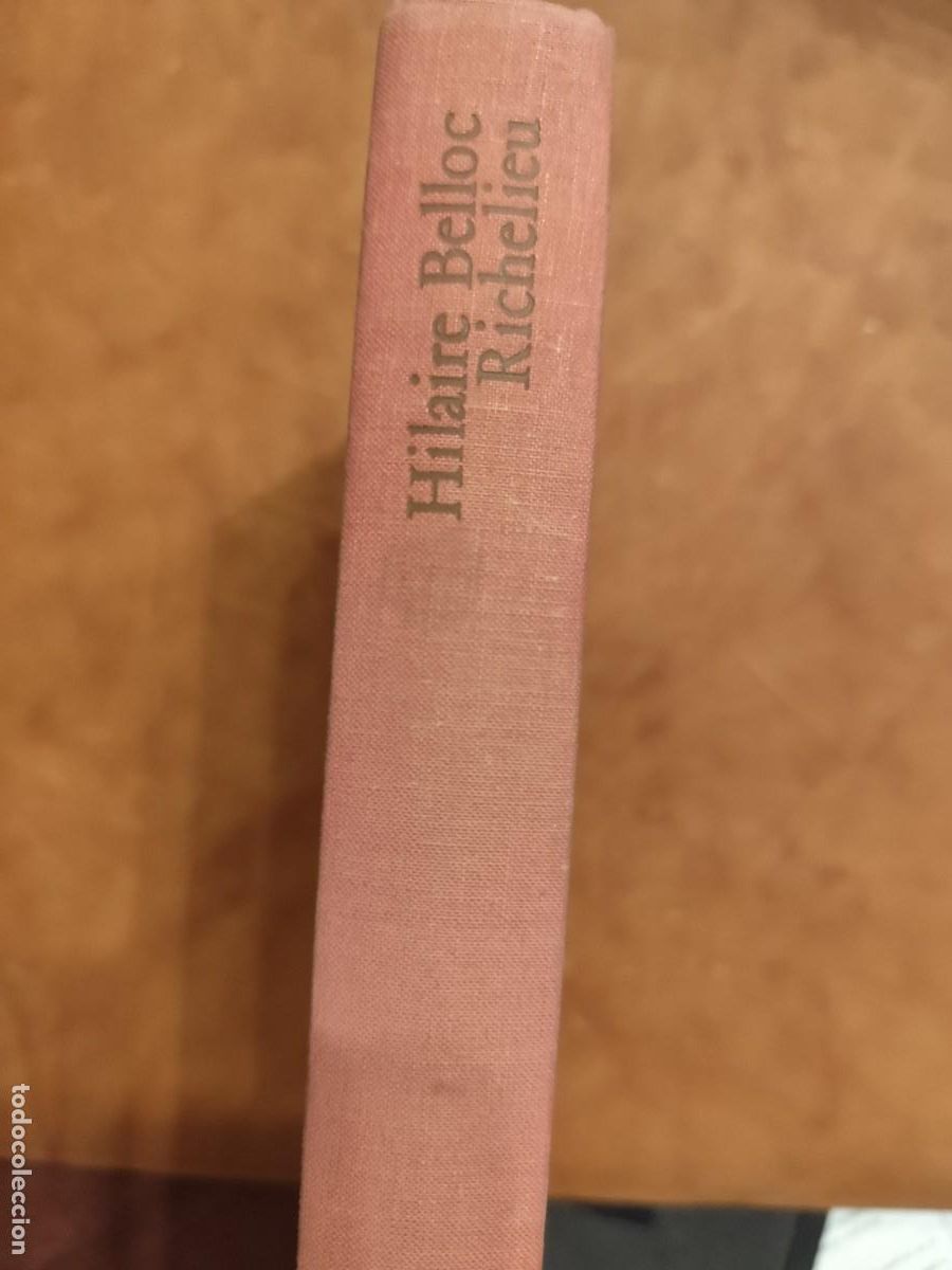 Libros de segunda mano: Hilaire Belloc. Richelieu. - Foto 1