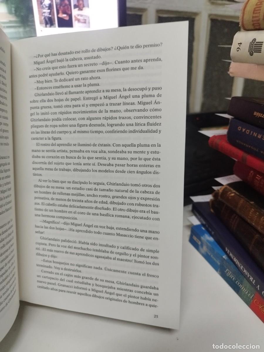 Libros de segunda mano: Irving Stone - Michelangelo. La agon&iacute;a y el &eacute;xtasis - Foto 4