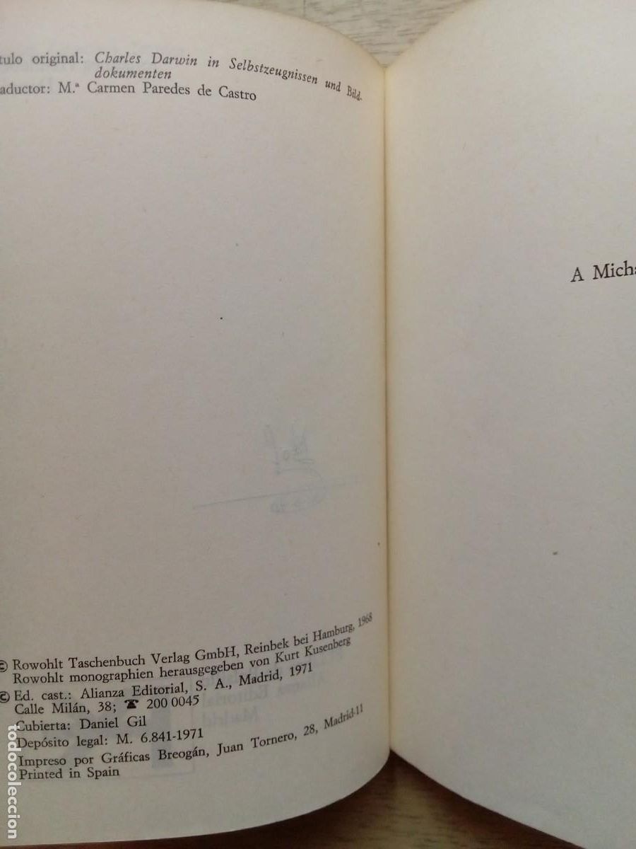 Libros de segunda mano: Darwin. Johannes Hemleben - Foto 3