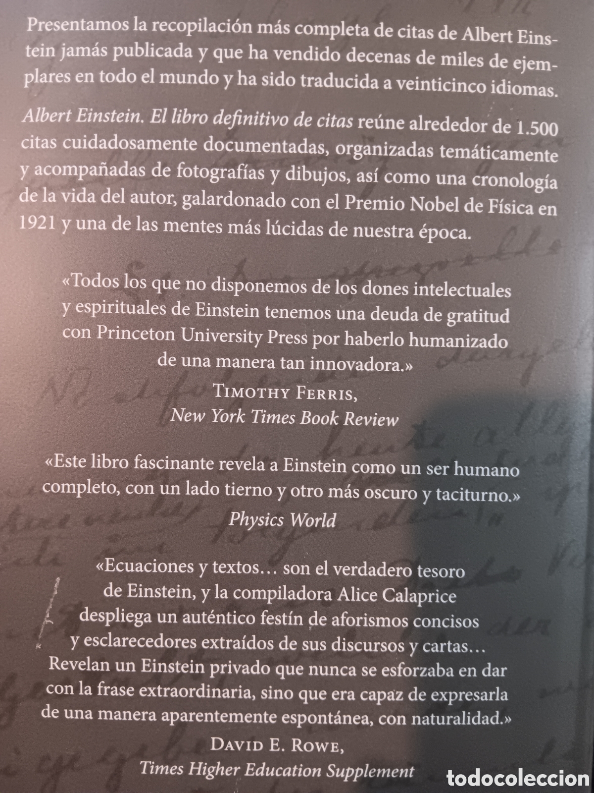 Libros de segunda mano: Albert Einstein. El libro definitivo de citas - Foto 2