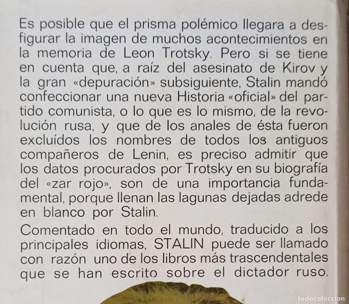 Libros de segunda mano: STALIN - LEON TROTSKY - Foto 2