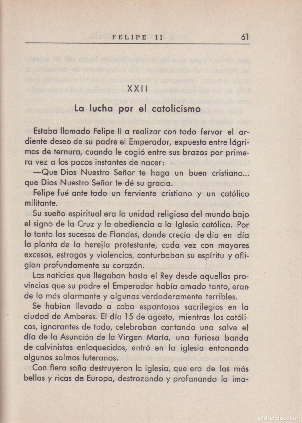 Libros de segunda mano: Felipe II - Munoz, Matilde - Foto 2