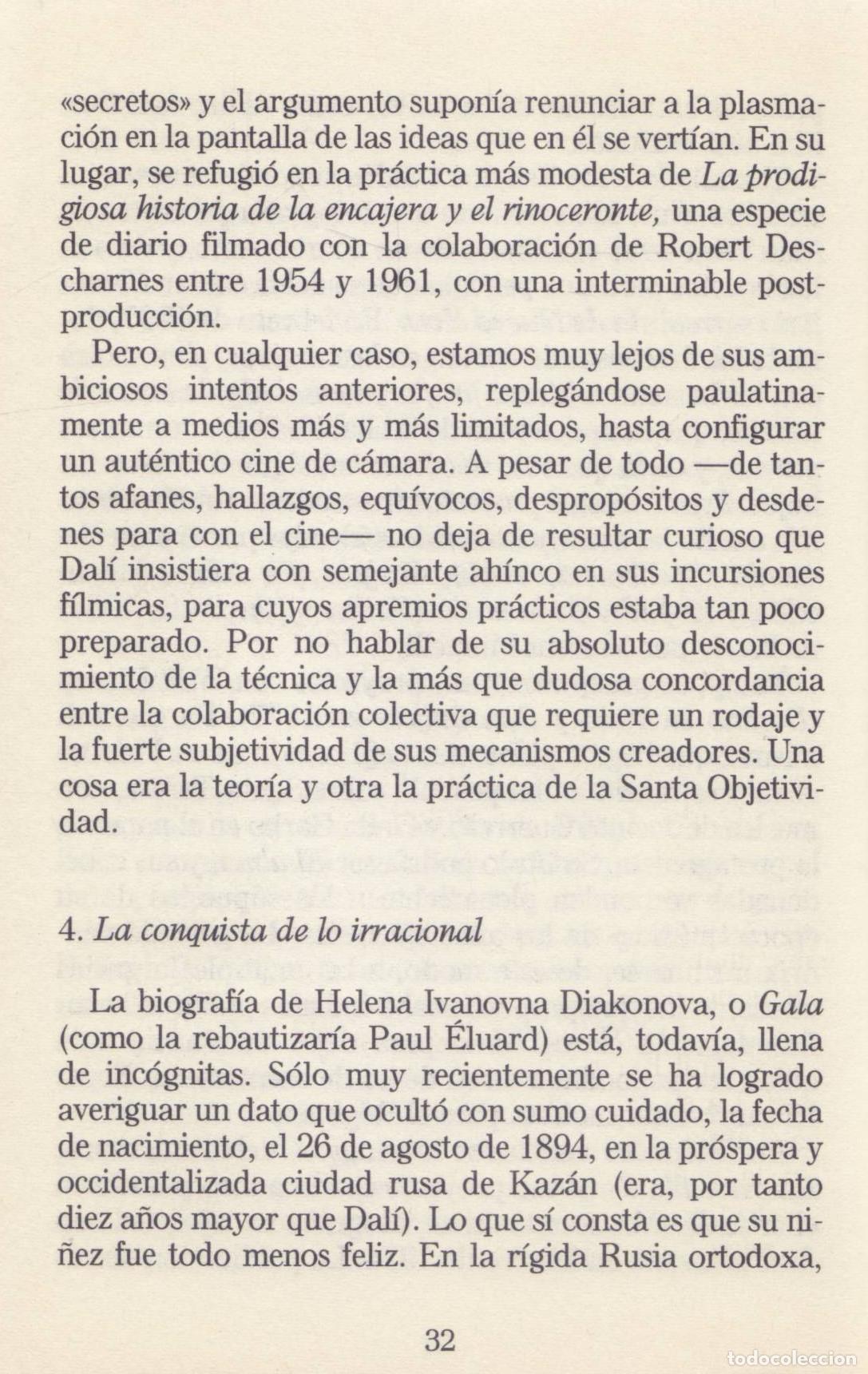 Libros de segunda mano: Dali - Sanchez Vidal, Agustin - Foto 2