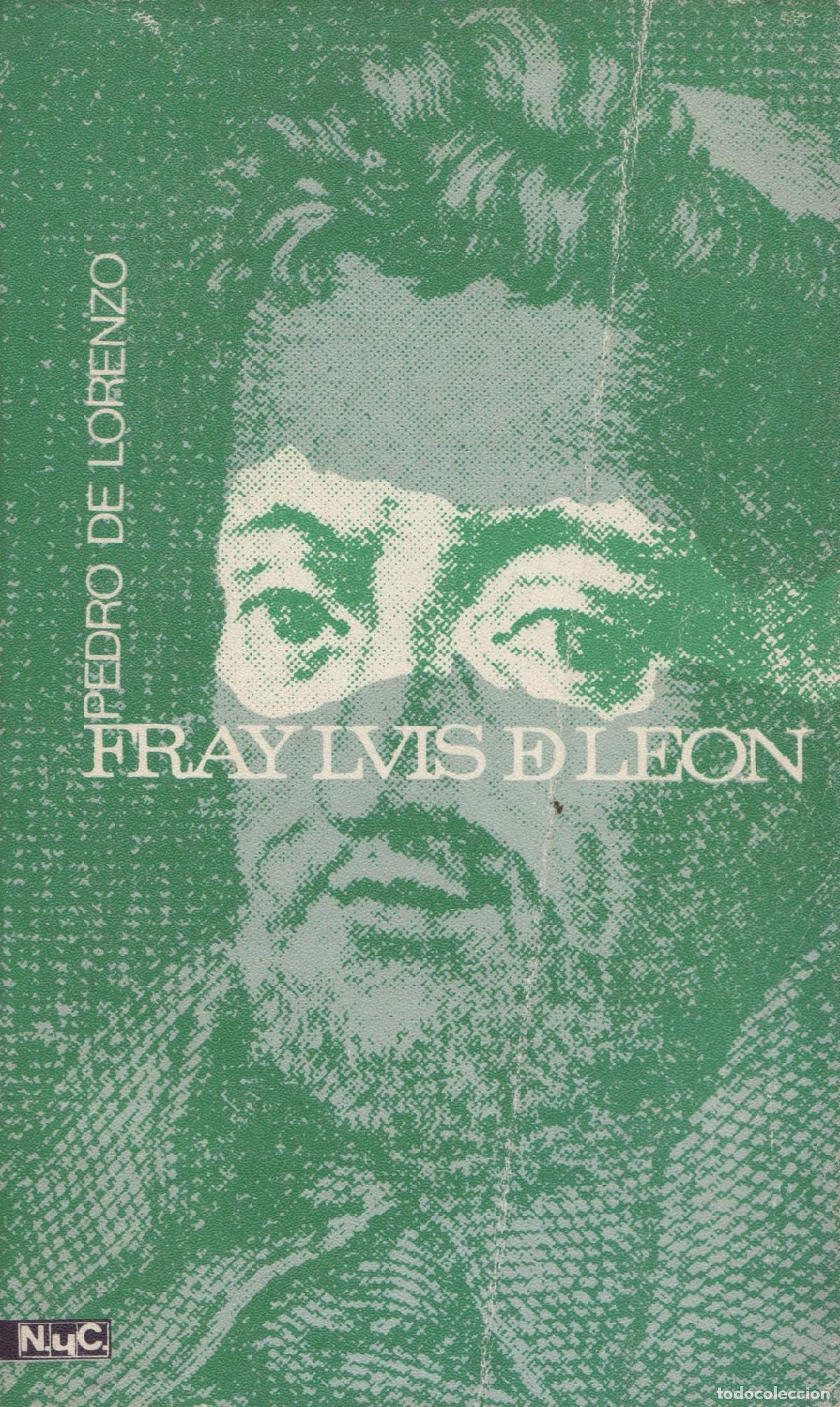 Libros de segunda mano: Fray Luis de Leon - de Lorenzo, Pedro - Foto 1