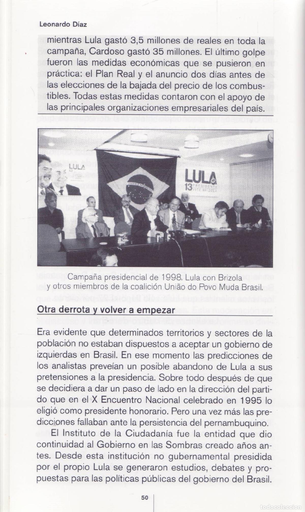 Libros de segunda mano: Lula - Diaz, Leonardo - Foto 2