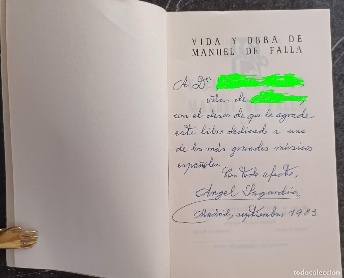 Libros de segunda mano: Vida y obra de Manuel de Falla - Foto 3