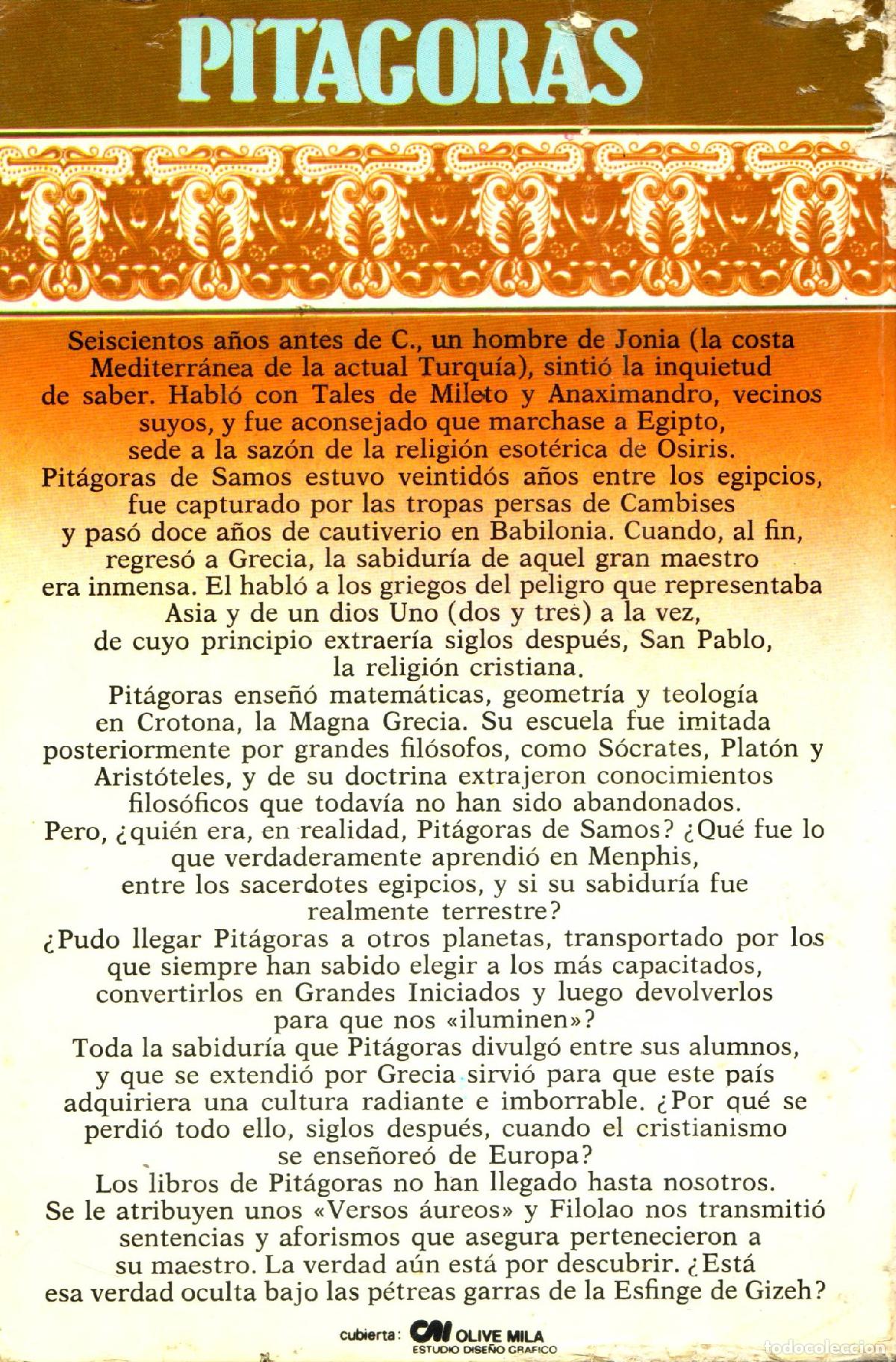 Libros de segunda mano: Pitagoras - Guirao, P. - Foto 3