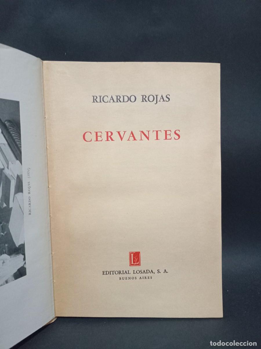 Libros de segunda mano: RICARDO ROJAS - CERVANTES - 1948 - Foto 3