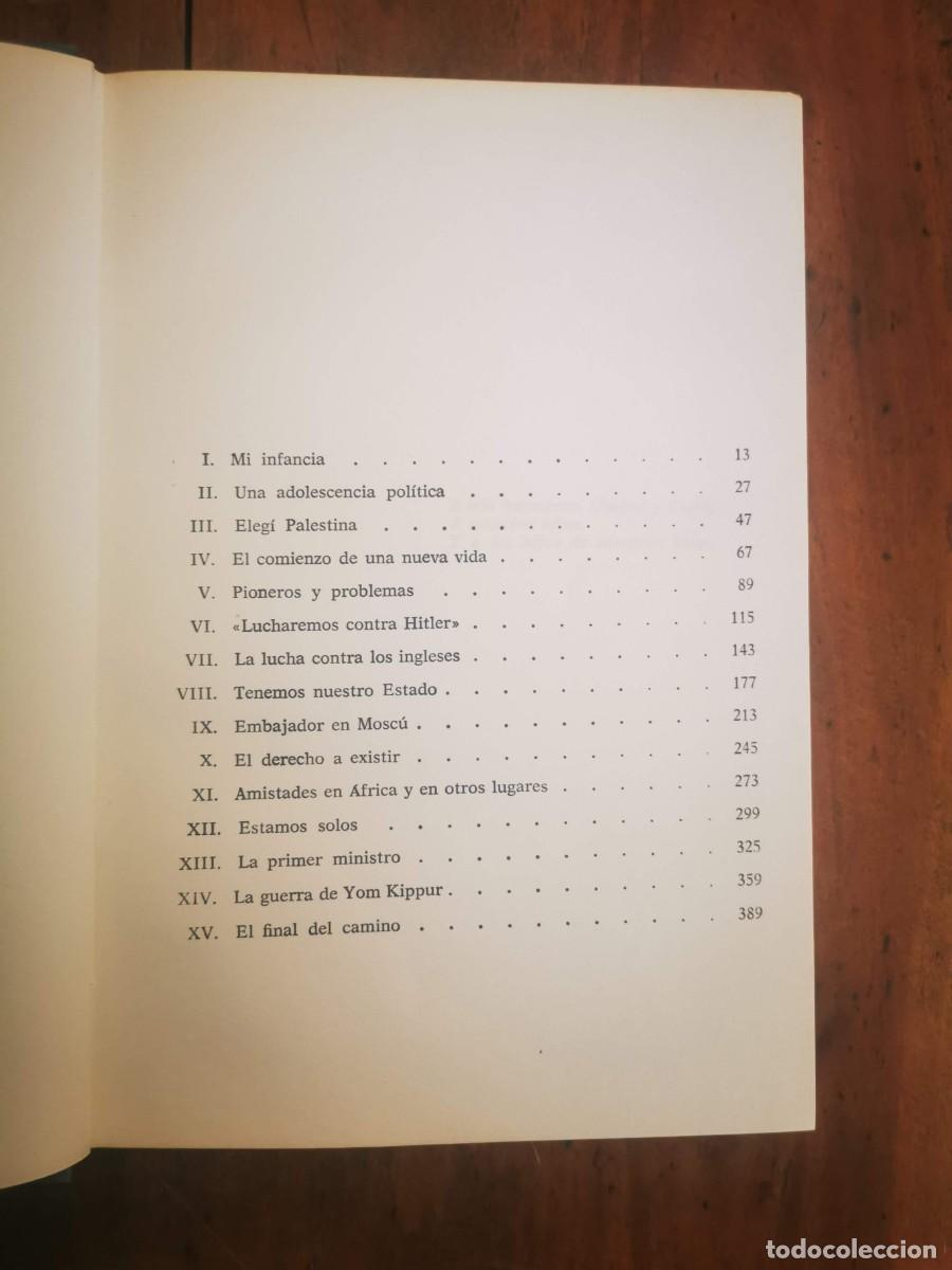 Libros de segunda mano: MEIR, Golda. Mi vida - Foto 4