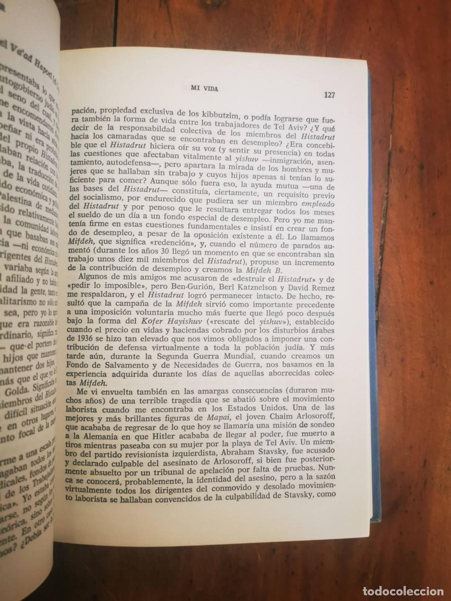 Libros de segunda mano: MEIR, Golda. Mi vida - Foto 5
