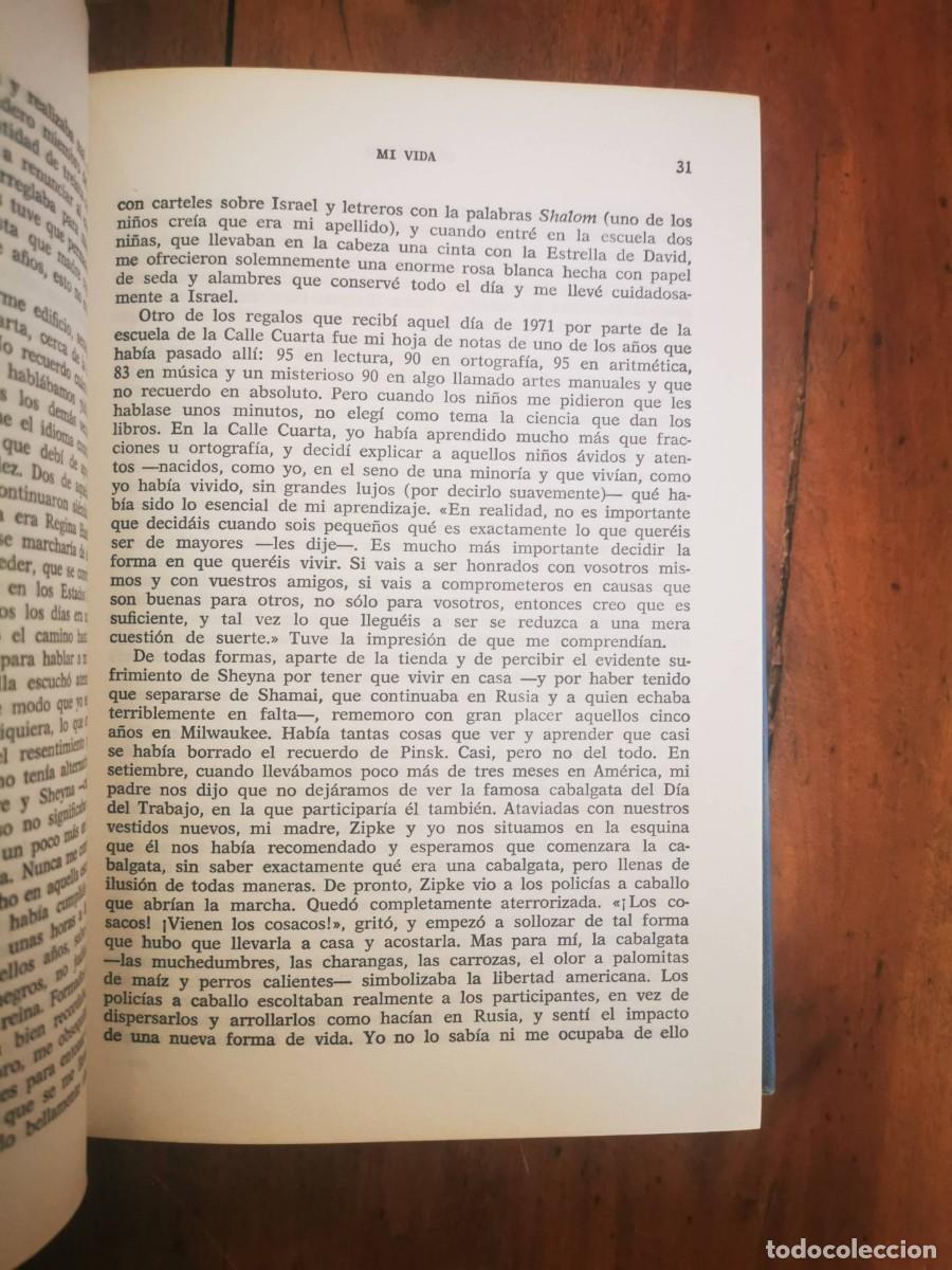 Libros de segunda mano: MEIR, Golda. Mi vida - Foto 7