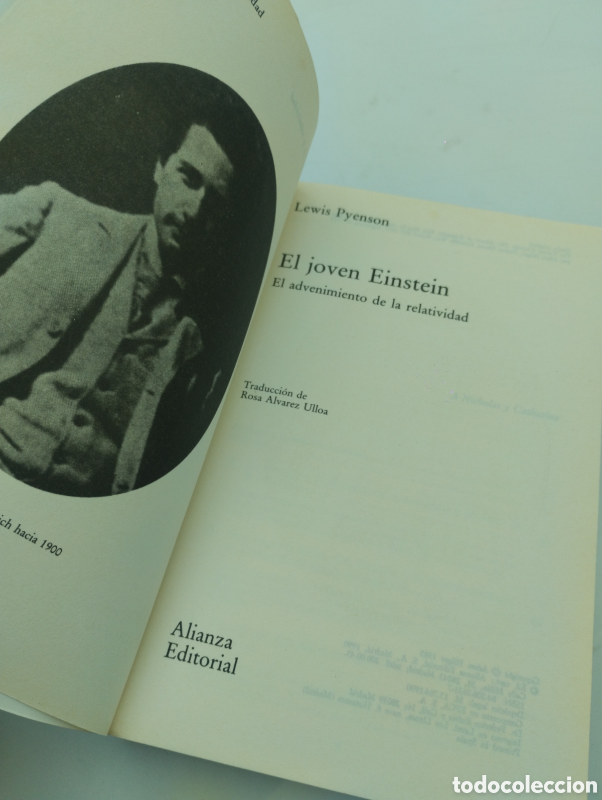 Libros de segunda mano: PYENSON, Lewis - El joven Einstein . Ed. Alianza 1990 - Foto 3