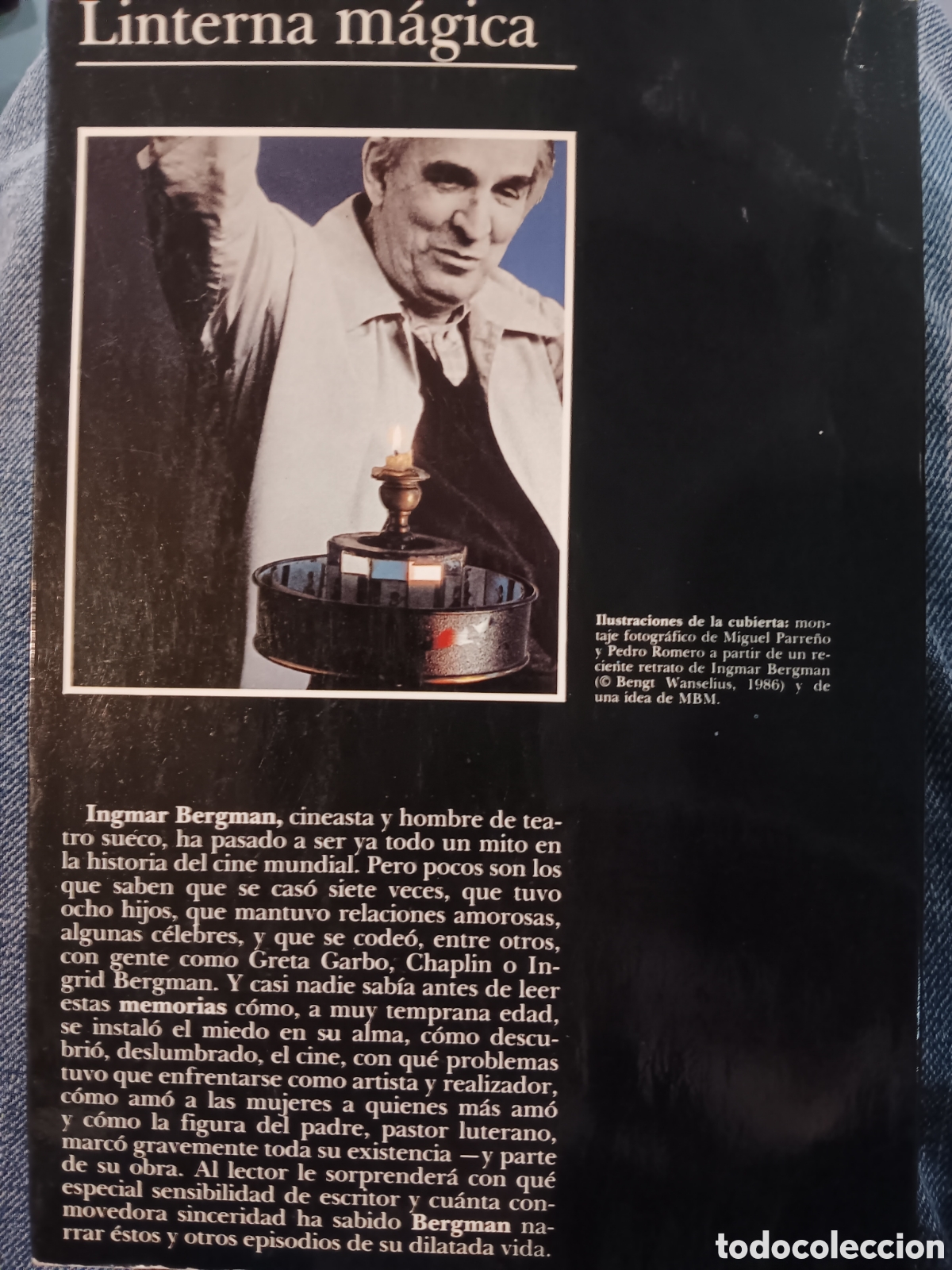 Libros de segunda mano: Ingmar Bergman. Linterna m&aacute;gica - Foto 2