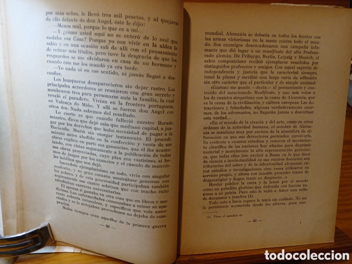 Libros de segunda mano: Amor Ruibal. A. G&oacute;mez Ledo. - Foto 6