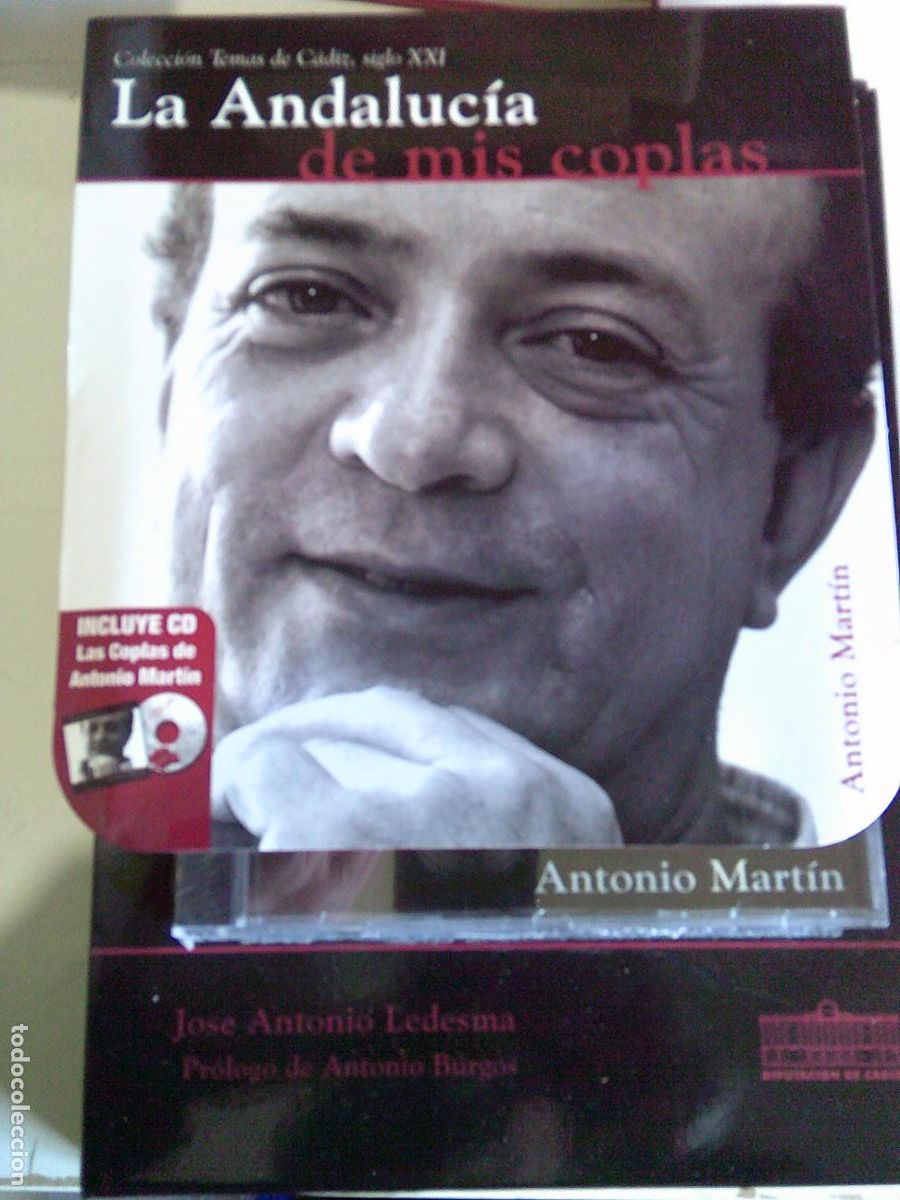 Libros de segunda mano: Libro de coplas de Antonio Martin incluye CD - Foto 1