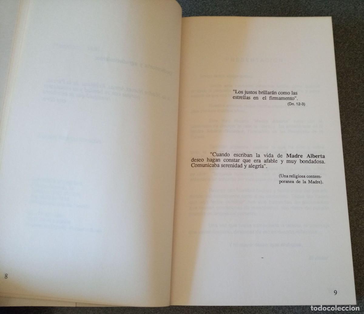 Libros de segunda mano: Madre Alberta Alfredo Turrado - Foto 6