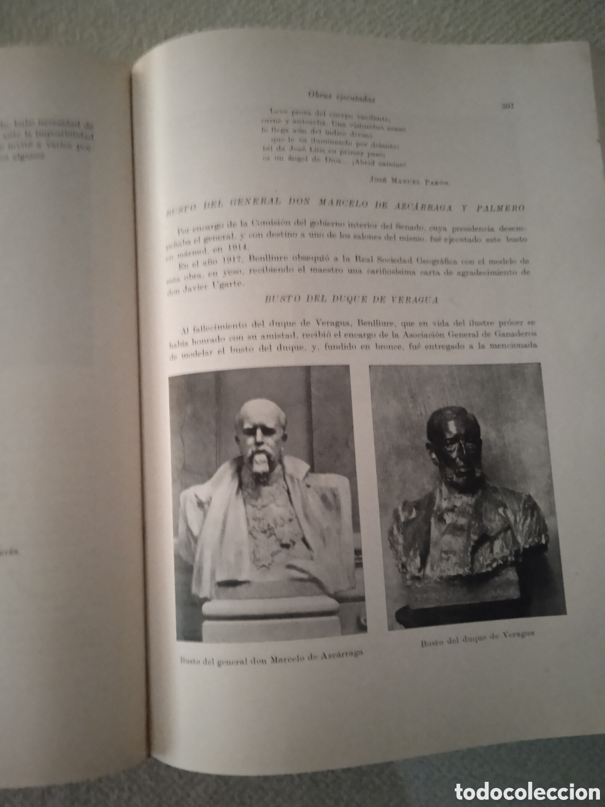 Libros de segunda mano: Vida art&iacute;stica de Mariano Benlliure - Foto 4