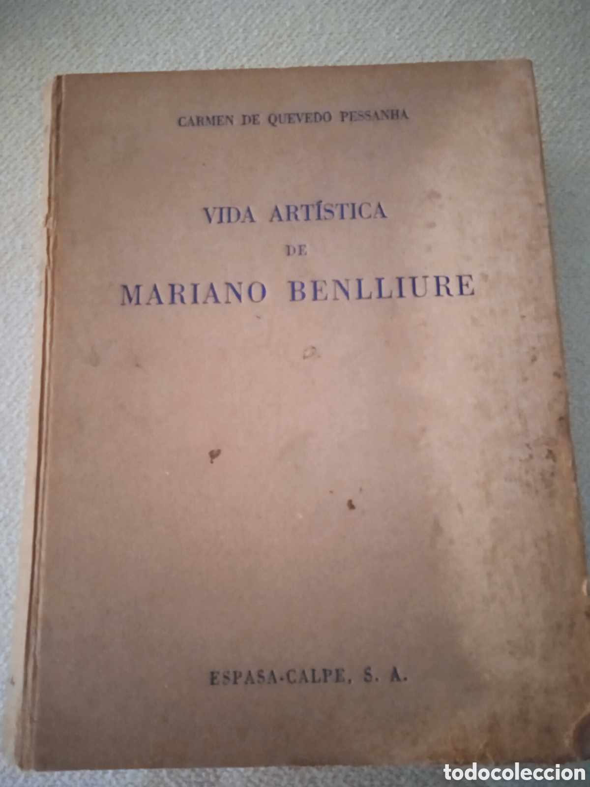 Libros de segunda mano: Vida art&iacute;stica de Mariano Benlliure - Foto 1