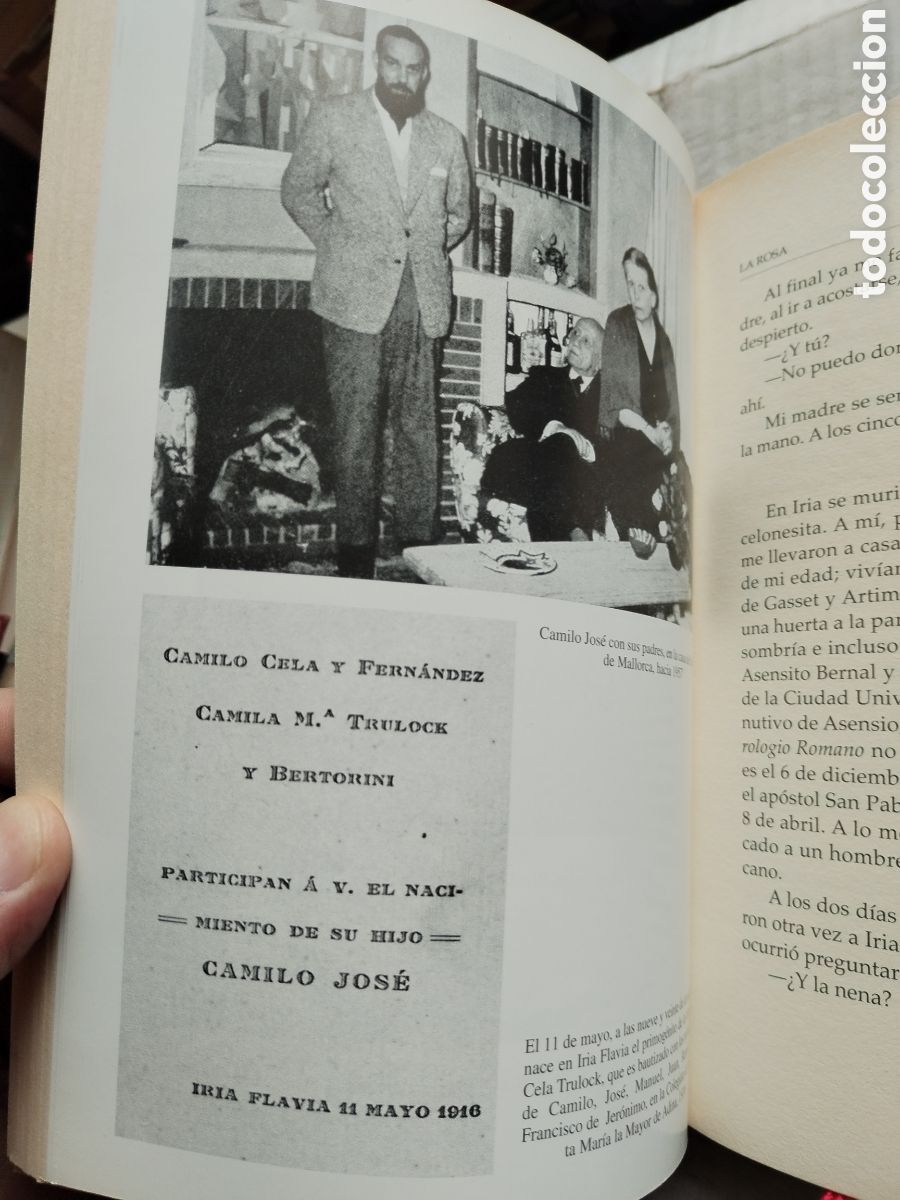 Libros de segunda mano: LA ROSA/CAMILO JOS&Eacute; CELA - Foto 3