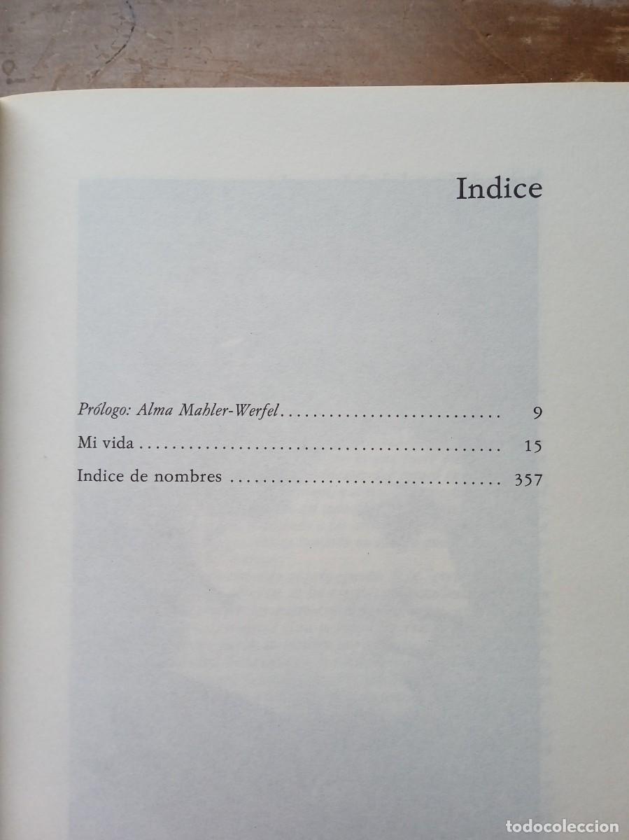 Libros de segunda mano: Alma Mahler-Werfel. Mi vida - Foto 5