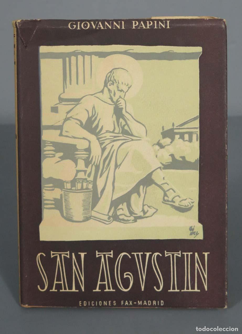 Libros de segunda mano: San Agust&iacute;n. PAPINI 1954 - Foto 1