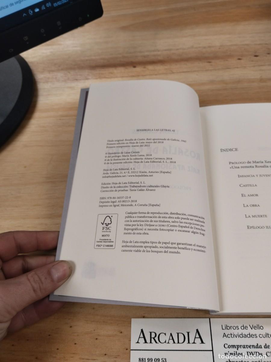 Libros de segunda mano: Rosal&iacute;a - Luisa Carn&eacute;s - Foto 6